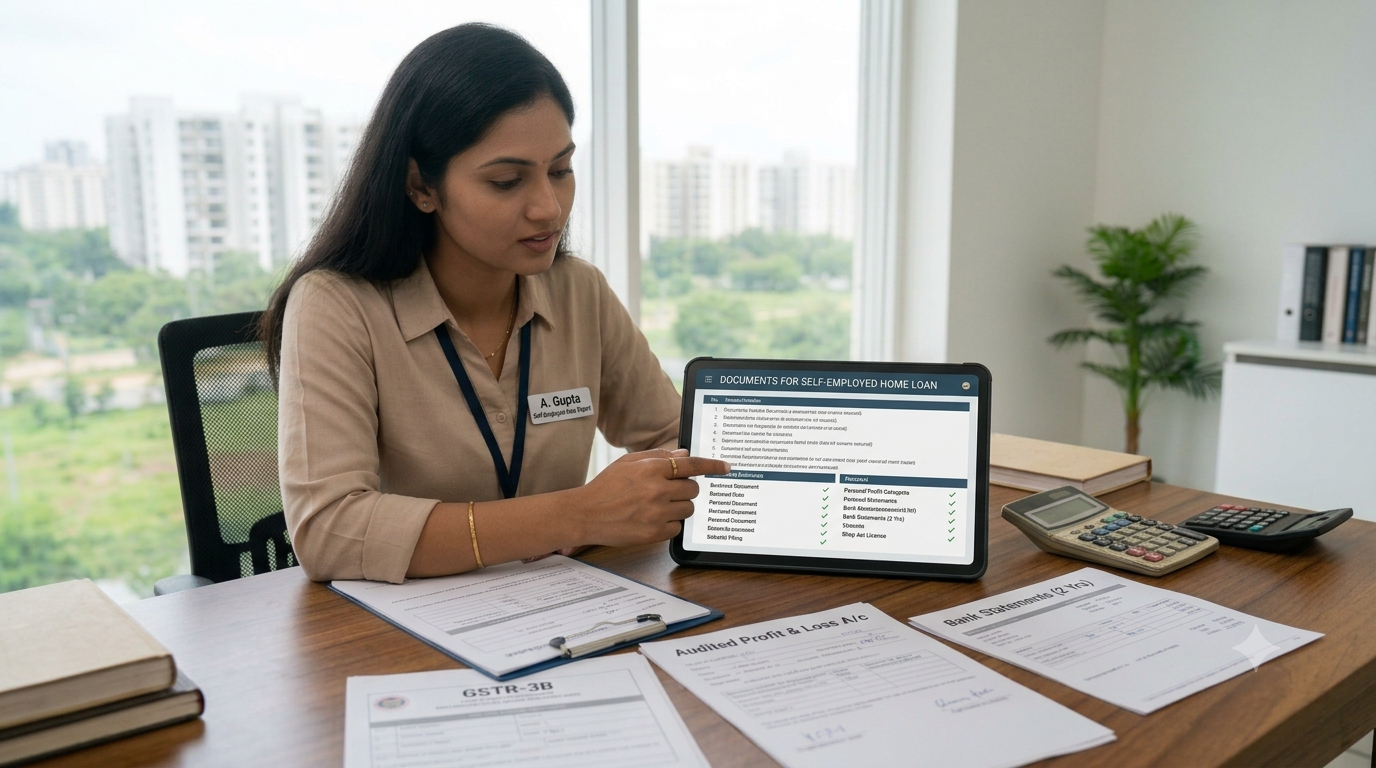 home loan for self employed